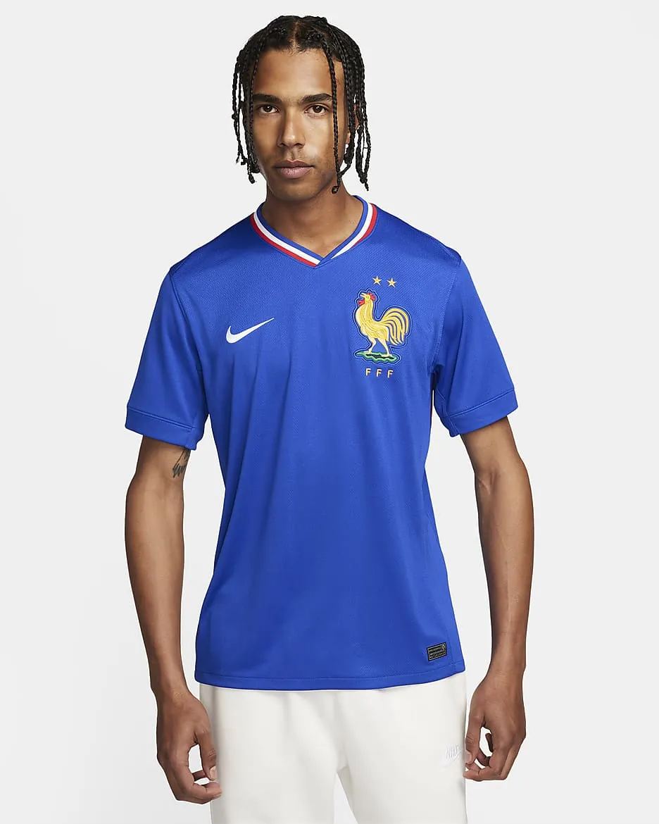 PRIMERA EQUIPACIóN STADIUM FFF 2024/25 (SELECCIóN MASCULINA) CAMISETA DE FúTBOL TIPO RéPLICA NIKE DRIFIT  HOMBRE
